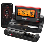 TempPro TempSpike Pro TP980 Smart Wireless Meat Thermometer — Up to 4 Probes, Wi-Fi, 1,060-ft Bluetooth