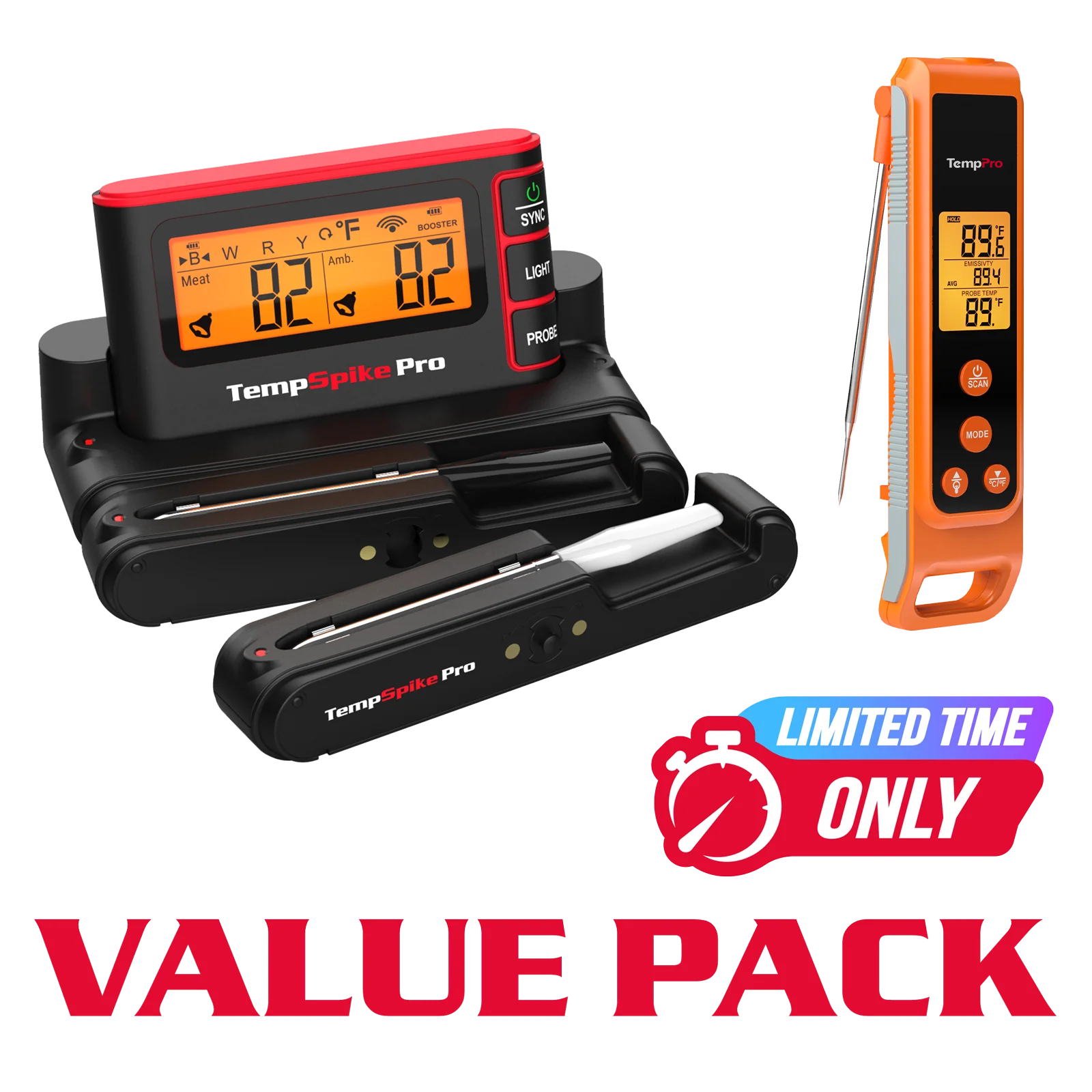TempSpike Pro TP980 2 Probes  & TempPro TP420