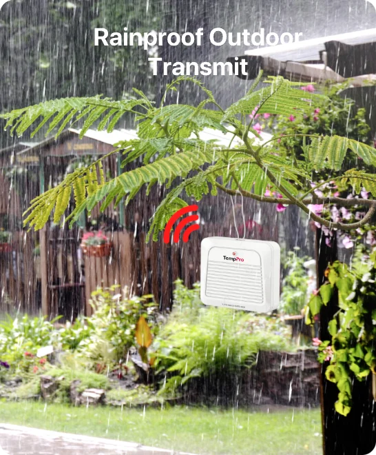 Transmisor de sensor exterior adicional ThermoPro TX-7B, solo para TP260B/TP280B