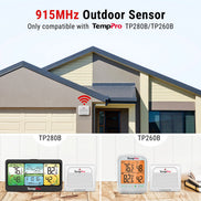 TempPro TX-7B Add-On Outdoor Sensor — for TP260B/TP280B, Wireless