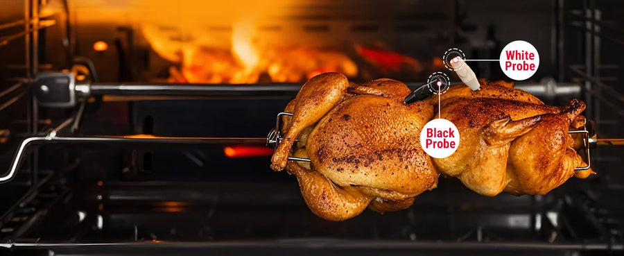 TempSpikeXR TP863B 2000FT Red Wireless Meat Thermometer