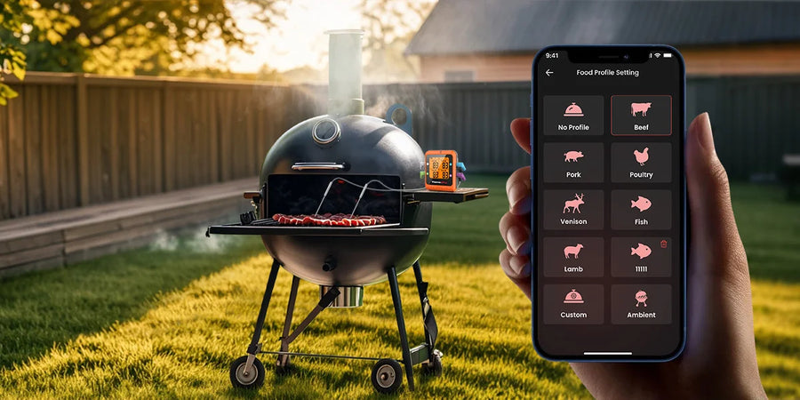 TempPro TempSync PRO TP930 Wireless Meat Thermometer — Smart Bluetooth, App Alerts