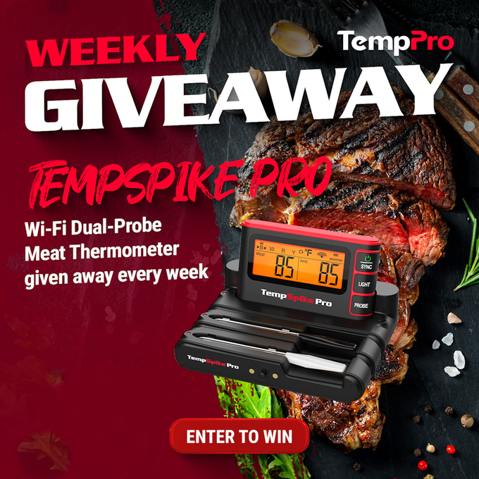 tempspike pro wi-fi meat thermometer givesway
