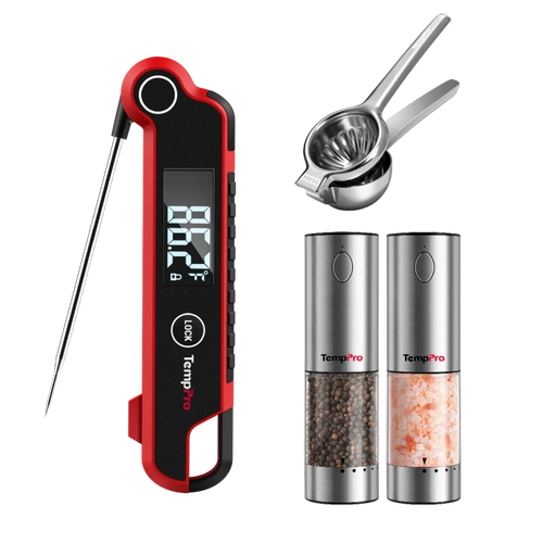 TempPro TP620 + 2-pk Spice Grinders + TempPro ALS150