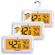 TempPro TempAir CORE TP110 Digital Refrigerator & Freezer Thermometer — IPX6 Waterproof, ±1.8℉