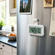 TempPro TempAir CORE TP110 Digital Refrigerator & Freezer Thermometer — IPX6 Waterproof, ±1.8℉