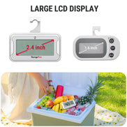 TempPro TempAir CORE TP110 Digital Refrigerator & Freezer Thermometer — IPX6 Waterproof, ±1.8℉