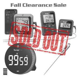 Starter Kit (2nd Batch): Bluetooth, App-Free 300' Wireless, Instant-Read & Timer