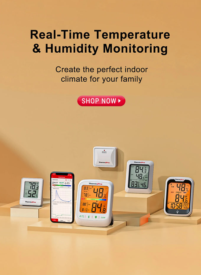 TempPro hygrometers & thermometers