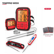 500FT Backyard Duo: TP828BW Wireless, TP620 & TP01AW Instant-Reads + FREE Towel Set ($125 Value)