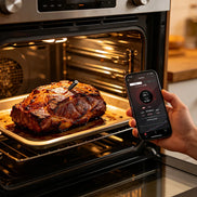 Termómetro de carne inalámbrico inteligente TempPro Twin TempSpike TP962 - Sonda doble, Bluetooth de 500 pies