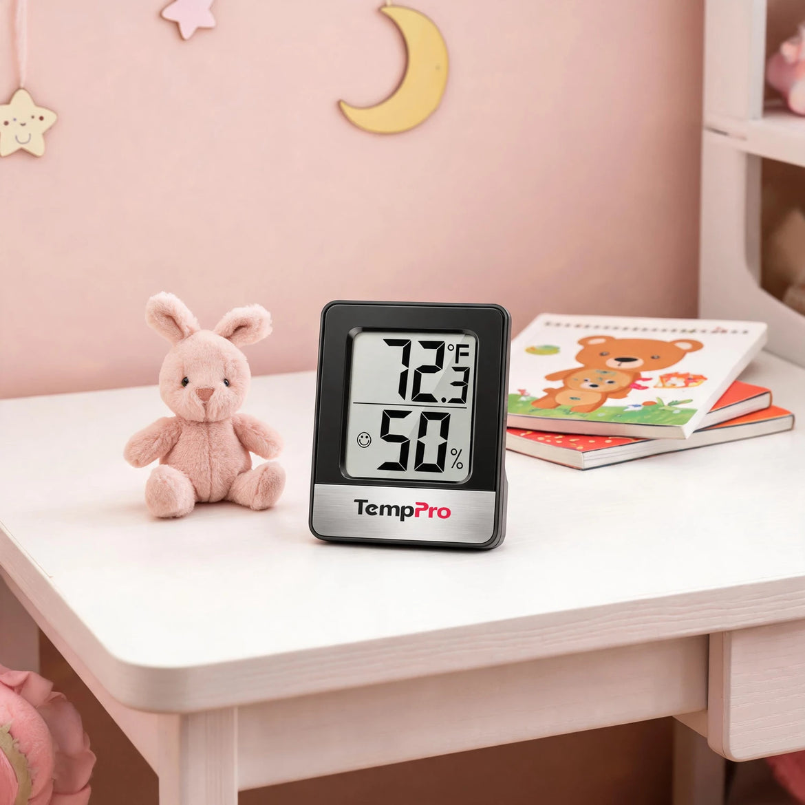 Thermomètre et hygromètre d'intérieur TempPro TempAir CORE TP49 — ±1°F/±2% HR, indicateur de confort