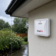 Termómetro e higrómetro inalámbrico para interior y exterior TempPro TempAir PLUS TP60B — 150 m de alcance, máximos/mínimos