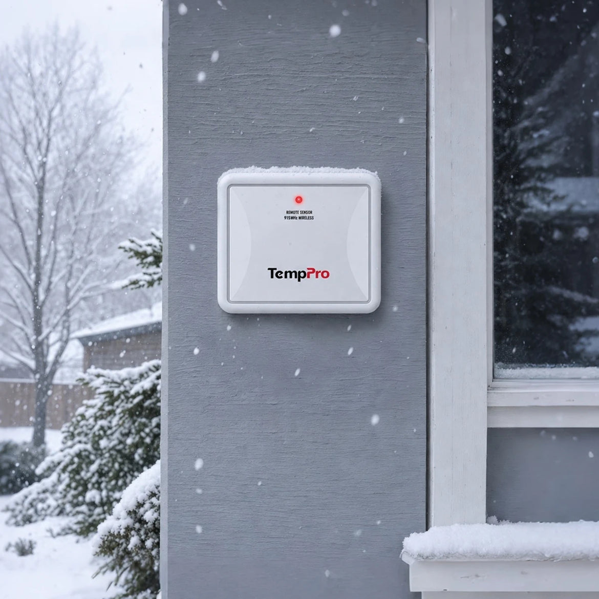 Thermomètre et hygromètre sans fil TempPro TempAir PLUS TP62B intérieur/extérieur — Portée de 150 m, Max/Min