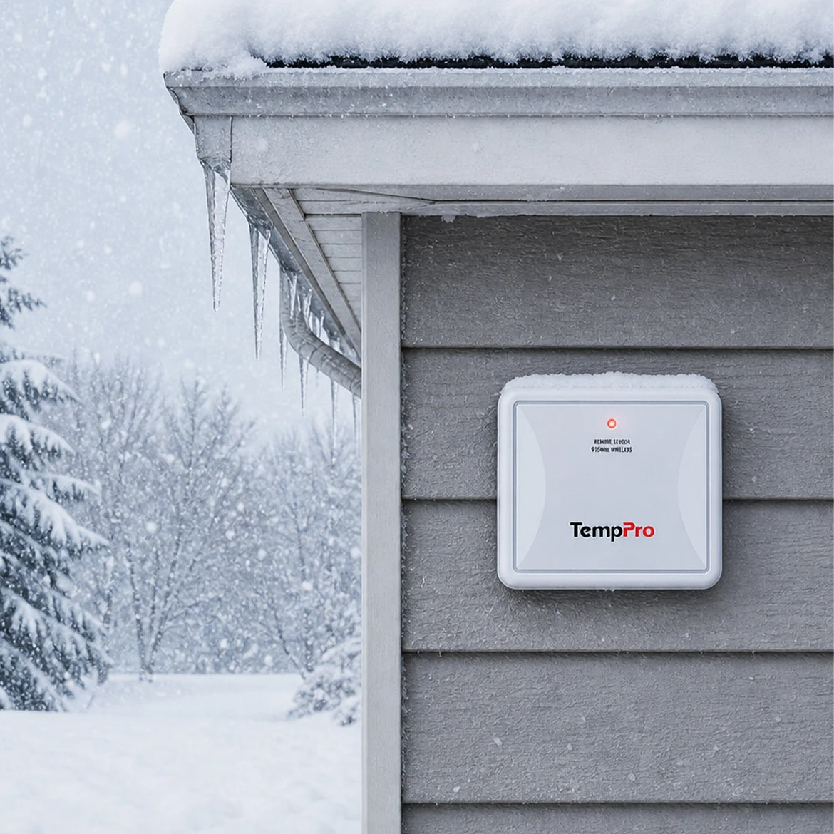 TempPro TempAir PLUS TP63B Wireless Indoor Outdoor Thermometer & Hygrometer — Up to 4 Locations, 500ft