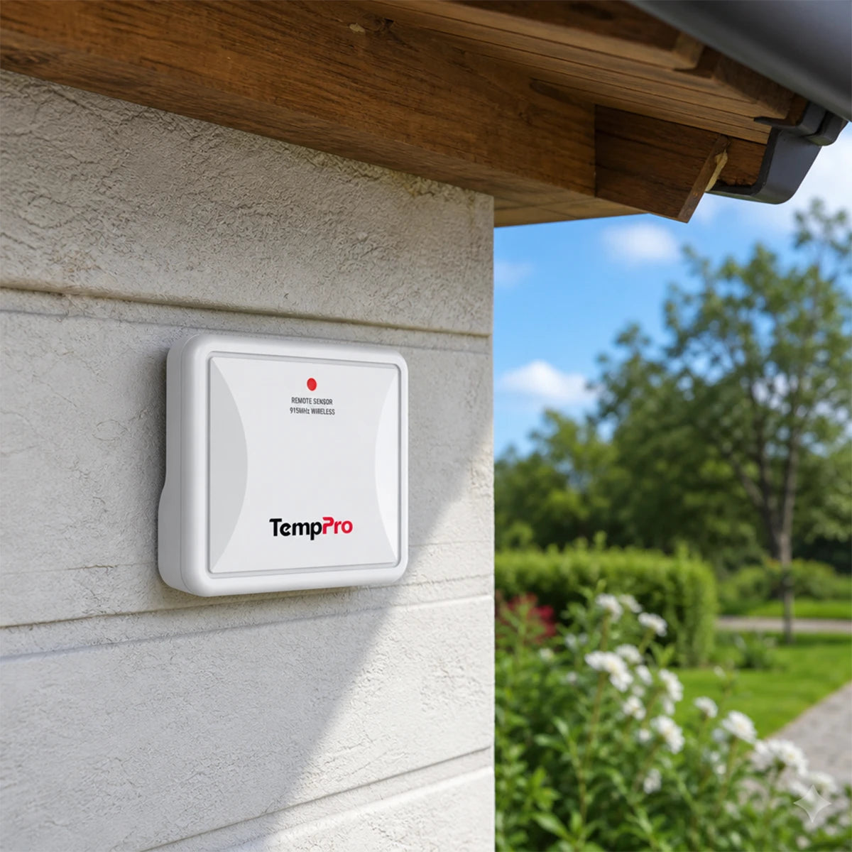 Termómetro e higrómetro inalámbrico de interior y exterior TempPro TP65B — Pantalla táctil de 4