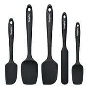 TempPro AYK042 5-Piece Silicone Spatula Set: Food-Grade, Heat-Resistant, Safe for Non-Stick Pans