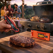 Thermomètre à viande sans fil TempPro Twin TempSpike TP962 + Thermomètre à lecture instantanée TP620 — Ensemble économique