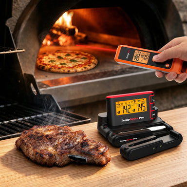 TempPro TempSpike Pro TP980 WiFi Meat Thermometer (2 Probes) + TP420 2-in-1 Infrared & Instant-Read Thermometer