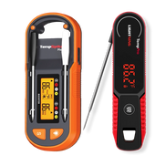 Thermopro Twin TempSpike Plus TP972 Thermomètre à viande sans fil + Thermomètre à lecture instantanée éclair TP622W — Ensemble économique