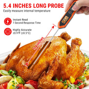 TempPro TempSwift CORE TP15H Instant-Read Meat Thermometer — Digital, Waterproof