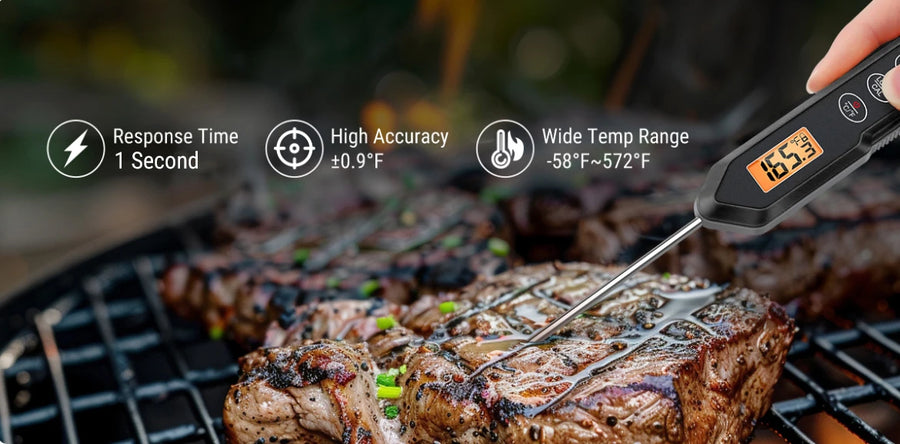 TempPro TempSwift CORE TP15H Instant-Read Meat Thermometer — Digital, Waterproof