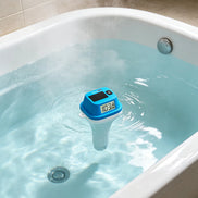 Thermomètre de piscine flottant solaire TempPro TempAir CORE TP111 - Étanche IPX8, double écran LCD