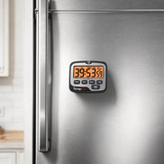TempPro TM01 Digital Kitchen Timer — Long 99h Countdown, Clear LCD