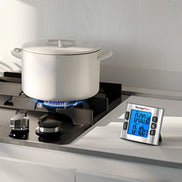 TempPro TM02 Digital Kitchen Timer — Dual Countdown, 2.6" LCD