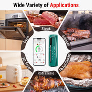 Termómetro de Carne Inalámbrico Inteligente TempPro TempSpike TP961 — Verdaderamente Inalámbrico, Bluetooth