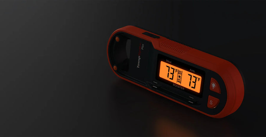 Thermomètre à viande intelligent sans fil TempPro TempSpike Plus TP971 — Véritablement sans fil, Bluetooth longue portée