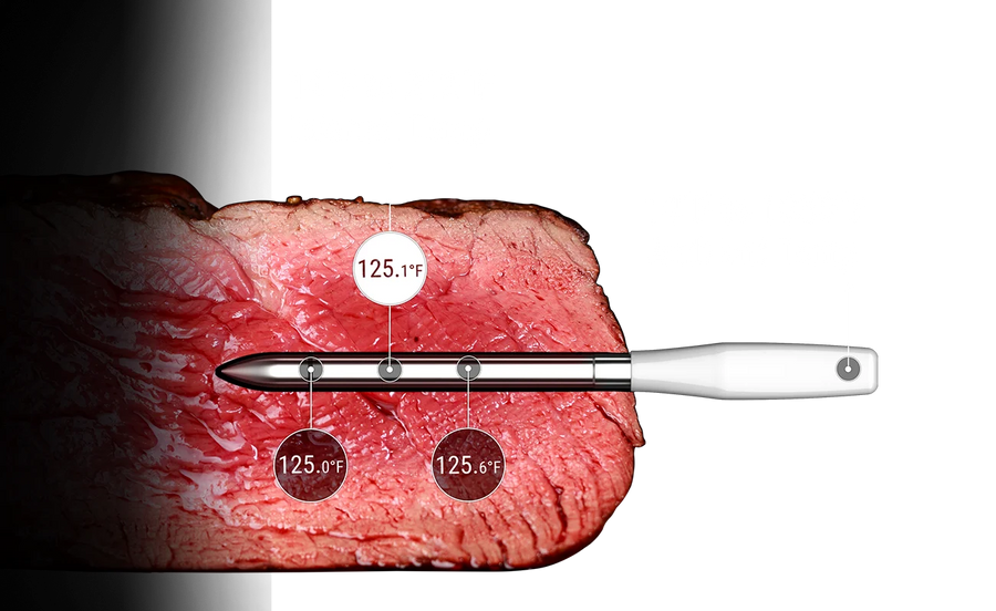 TempPro TempSpike Pro TP980 Smart Wireless Meat Thermometer — Up to 4 Probes, Wi-Fi, 1,060-ft Bluetooth