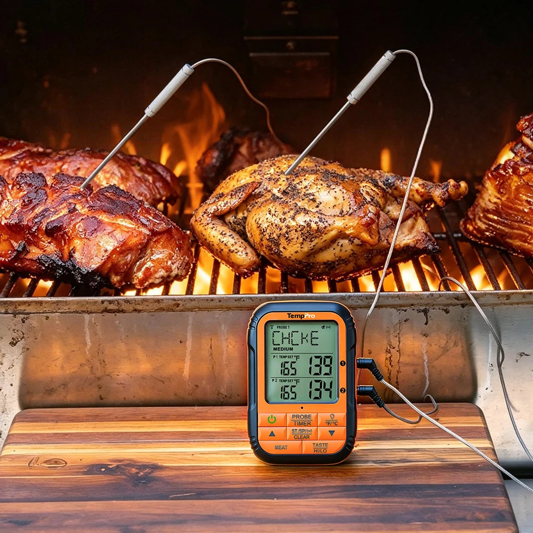 Termómetro inalámbrico para carne TP828B