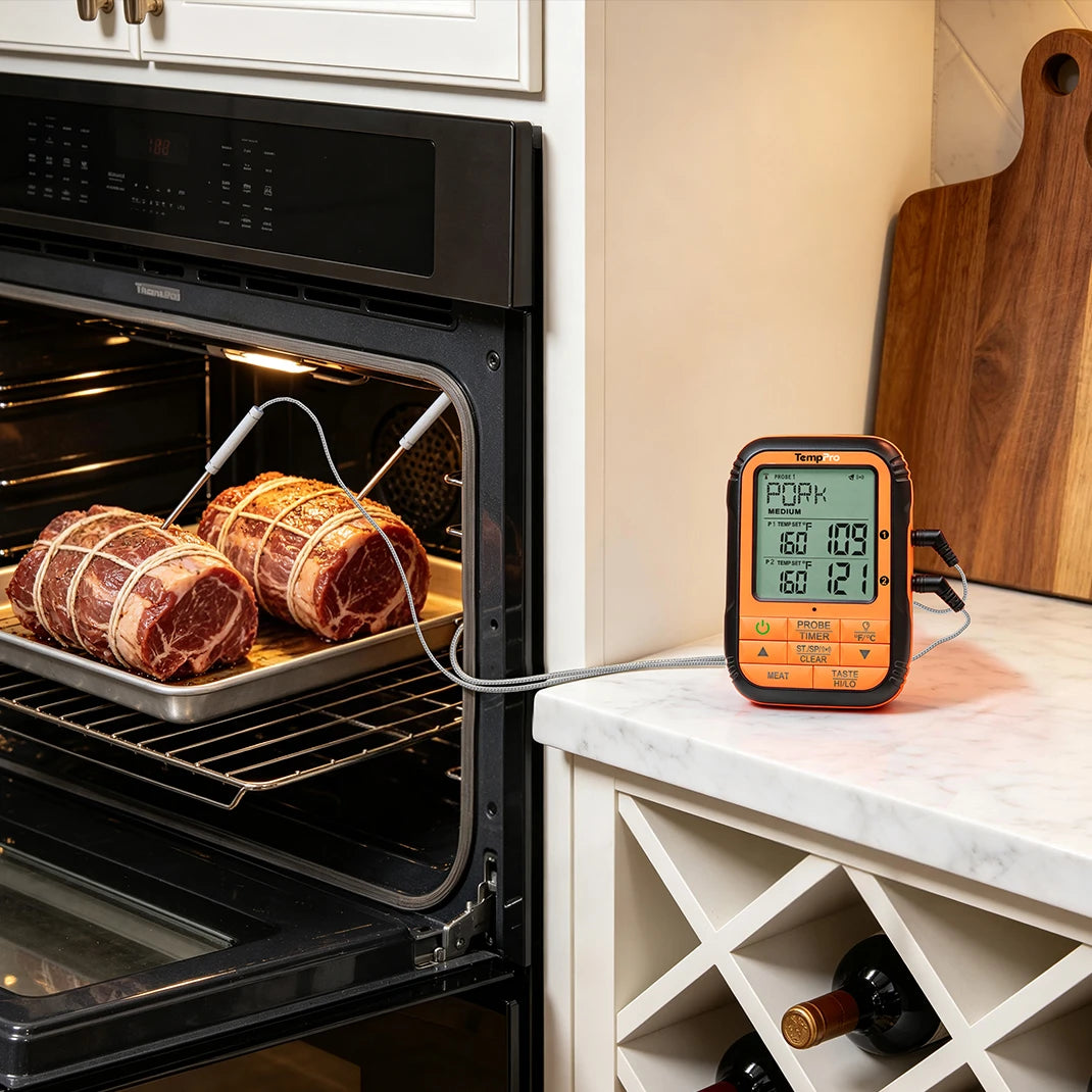 Termómetro inalámbrico para carne TP828B