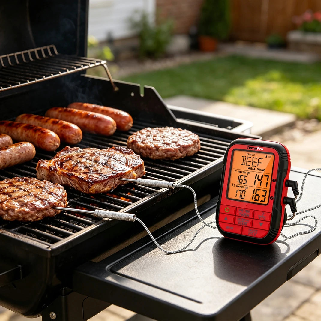 temppro Wireless Meat Thermometers tp828bw scene 1