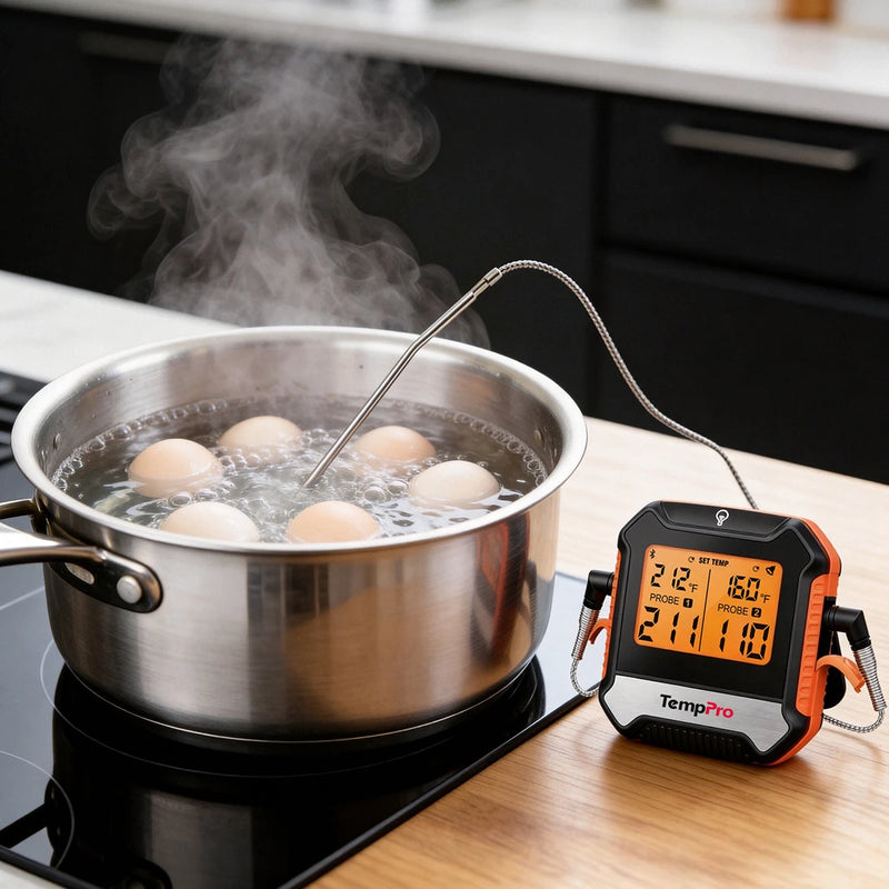 TempPro TP904 Wireless Meat Thermometer — Smart Bluetooth, App Alerts