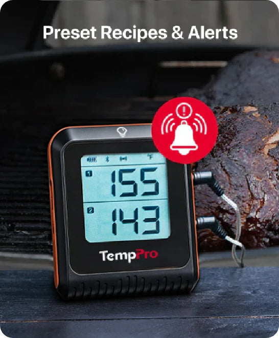 Thermomètre à viande sans fil Bluetooth TP920