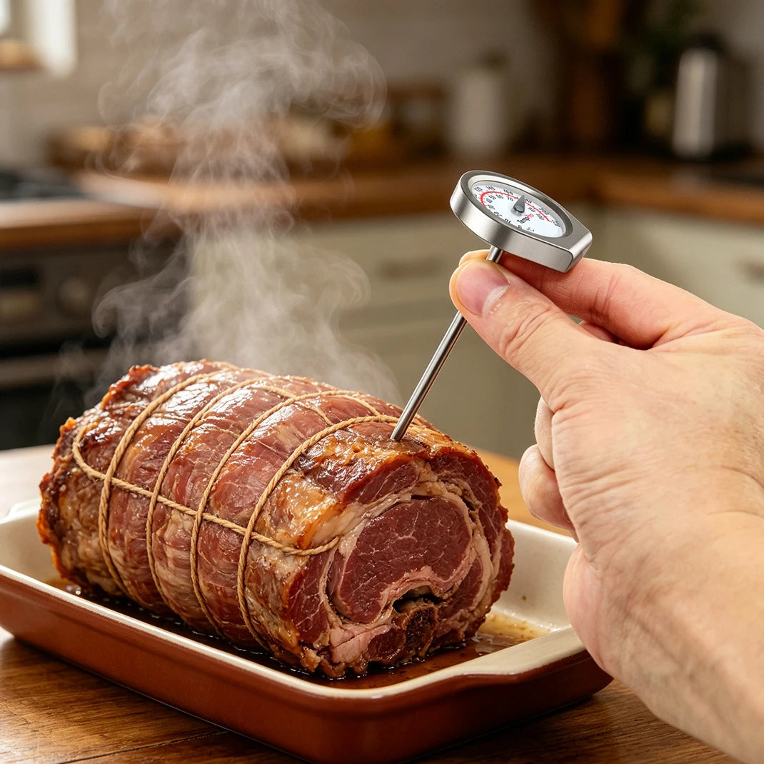 TempPro APT418 Instant-Read Meat Thermometer — Battery-Free Dial, 5