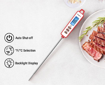 Kit de 4 piezas para barbacoa en el jardín — 150 metros inalámbrico + Bluetooth + 2 lecturas instantáneas (valor de 185 $)