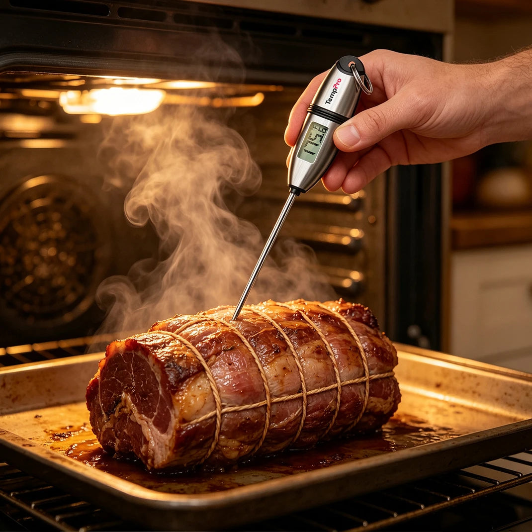 TempPro TP02S Instant-Read Meat Thermometer — 1-Second Read, 5.3