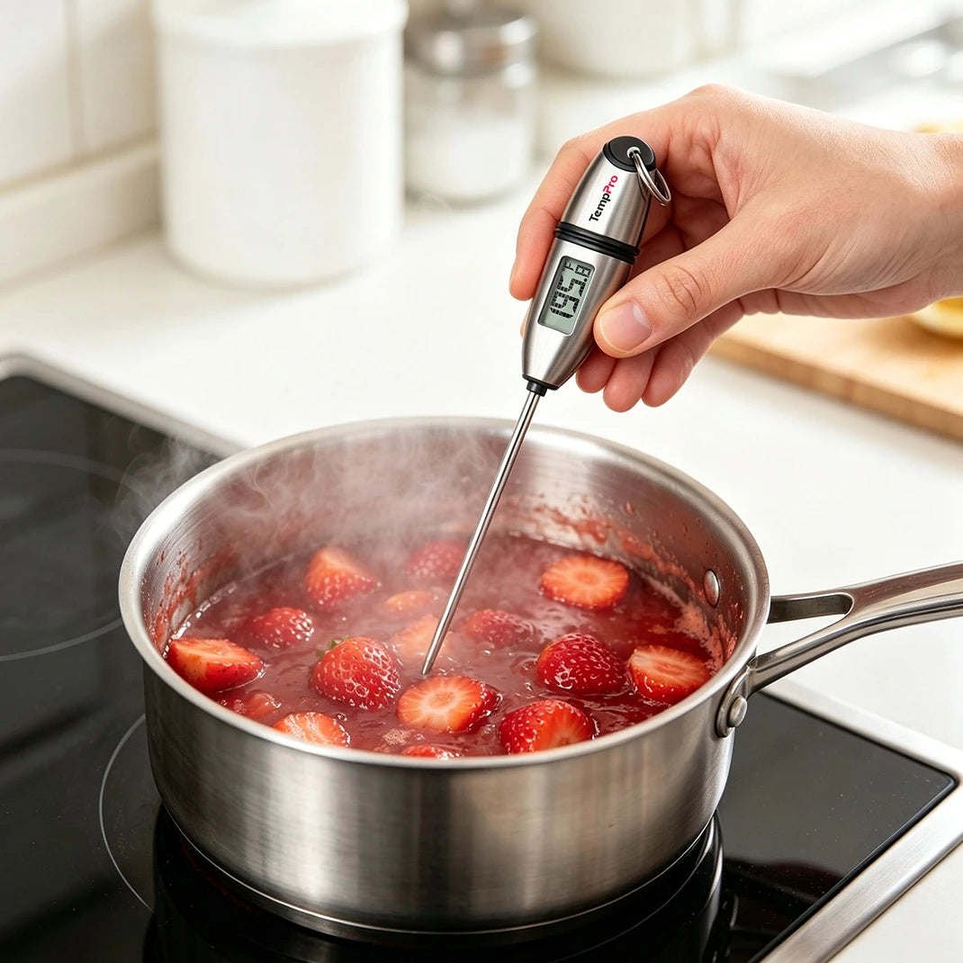 TempPro TP02S Instant-Read Meat Thermometer — 1-Second Read, 5.3