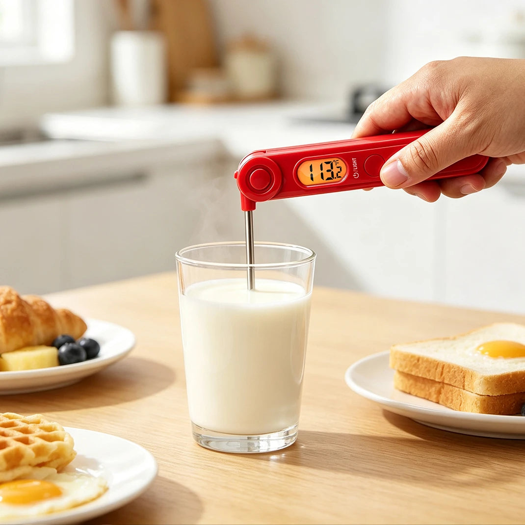 TempPro TP03B Instant-Read Meat Thermometer — 1-Second Digital, Backlit