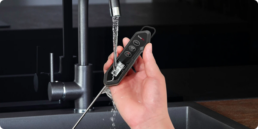 TempPro TempSwift CORE TP15HW Instant-Read Meat Thermometer — 1 Second Read, IPX6 Waterproof, Black