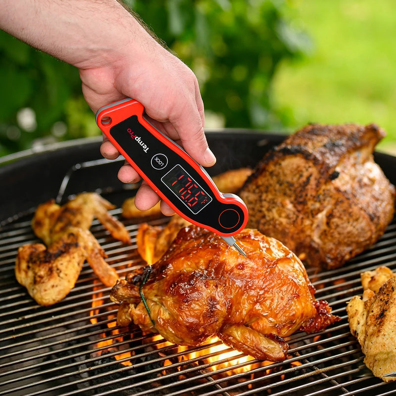 TempPro TP19 Instant-Read Meat Thermometer — Digital, Fast & Accurate, Backlit