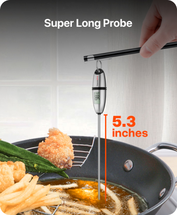 Thermomètres à viande à lecture instantanée TP02S, lot de 2