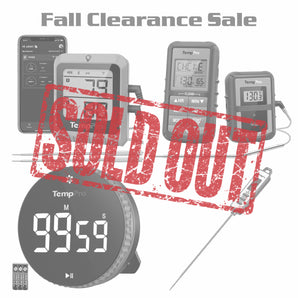 Starter Kit: Bluetooth, App-Free 300' Wireless, Instant-Read & Timer
