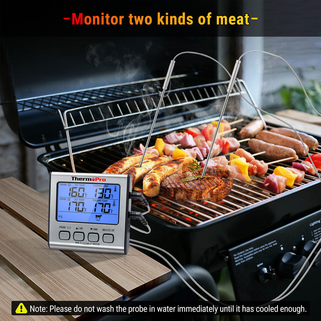 ThermoPro TP17 Dual Probe Meat Thermometer - Thumbnail 5