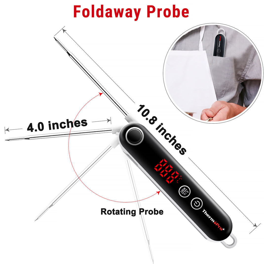 ThermoPro TP18S Instant-Read Meat Thermometer - Thumbnail 3