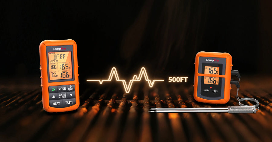 Thermomètre à viande sans fil TempPro TP20B + thermomètre à lecture instantanée TP03H — Lot économique
