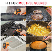 TempPro TP30 Infrared Thermometer Gun & TempPro TP01S Digital Instant-Read Meat Thermometer